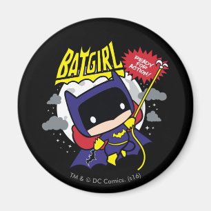 Chibi Batgirl klaar voor actie Magneet
