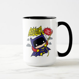 Chibi Batgirl klaar voor actie Mok