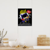 Chibi Batgirl klaar voor actie Poster (Keuken)