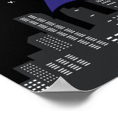 Chibi Batgirl klaar voor actie Poster (Hoek)