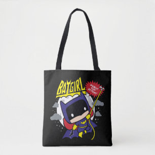 Chibi Batgirl klaar voor actie Tote Bag