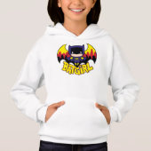 Chibi Batgirl met Gotham Skyline en Logo (Voorkant)
