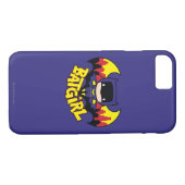Chibi Batgirl met Gotham Skyline en Logo Case-Mate iPhone Case (Achterkant (Horizontaal))
