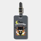 Chibi Batman Batcycle Bagagelabel (Voorkant verticaal)