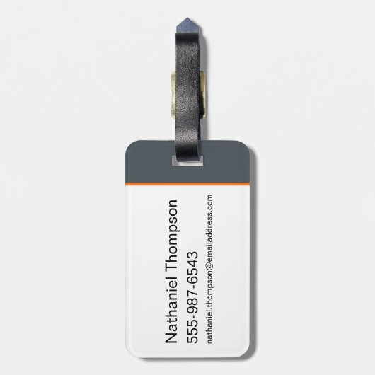 Chibi Batman Batcycle Bagagelabel (Achterkant verticaal)