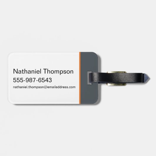 Chibi Batman Batcycle Bagagelabel (Achterkant horizontaal)