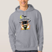 Chibi Batman Batcycle Hoodie (Voorkant)