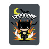 Chibi Batman Batcycle Magneet (Verticaal)