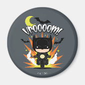 Chibi Batman Batcycle Magneet (Voorkant)