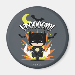Chibi Batman Batcycle Magneet