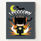 Chibi Batman Batcycle Notitieboek (Achterkant)