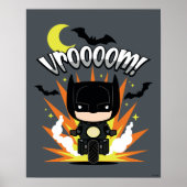 Chibi Batman Batcycle Poster (Voorkant)