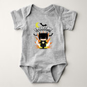 Chibi Batman Batcycle Romper (Voorkant)