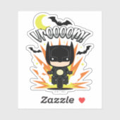 Chibi Batman Batcycle Sticker (Vel)
