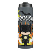 Chibi Batman Batcycle Thermosbeker (Voorkant)