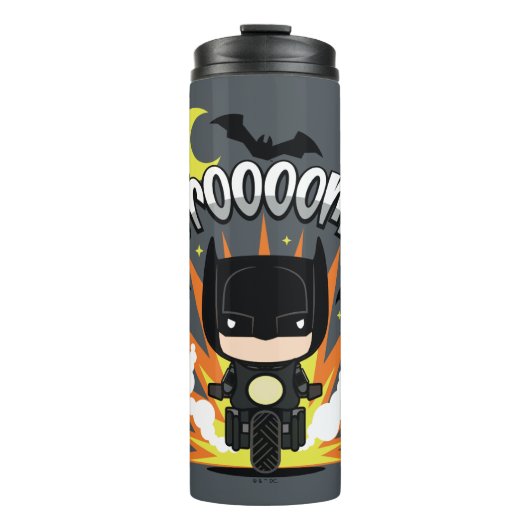 Chibi Batman Batcycle Thermosbeker (Voorkant)