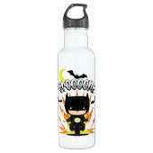 Chibi Batman Batcycle Waterfles (Voorkant)