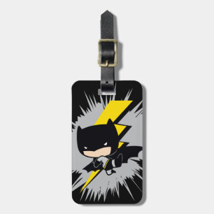 Chibi Batman Bliksem Kick Bagagelabel