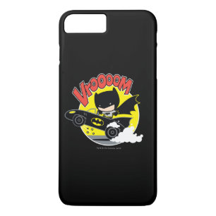 Chibi Batman in Batmobile iPhone 8/7 Plus Hoesje