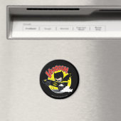 Chibi Batman in Batmobile Magneet (Insitu (Vaatwasser))