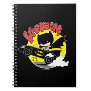 Chibi Batman in Batmobile Notitieboek