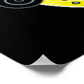 Chibi Batman in Batmobile Poster (Hoek)