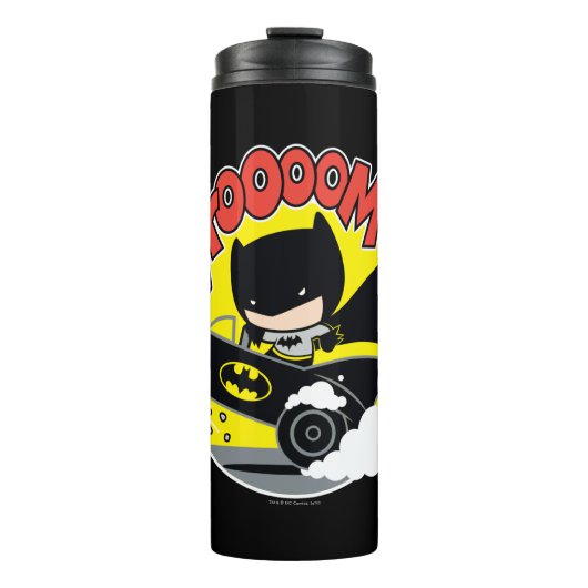 Chibi Batman in Batmobile Thermosbeker (Voorkant)