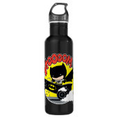 Chibi Batman in Batmobile Waterfles (Voorkant)