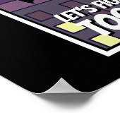 Chibi Batman - Laten we samen de misdaad bestrijde Poster (Hoek)