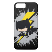 Chibi Batman Lightning Kick Case-Mate iPhone Case (Achterkant)