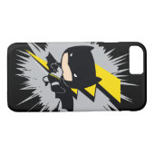 Chibi Batman Lightning Kick Case-Mate iPhone Case (Achterkant (Horizontaal))