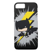 Chibi Batman Lightning Kick Case-Mate iPhone Case (Achterkant)