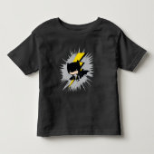 Chibi Batman Lightning Kick Kinder Shirts (Voorkant)