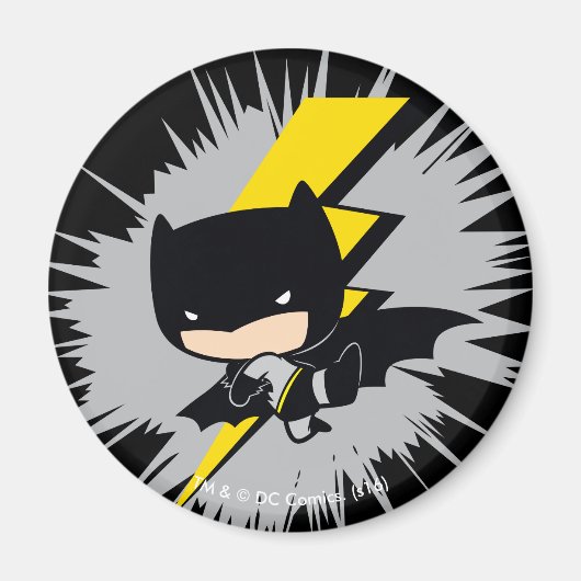 Chibi Batman Lightning Kick Magneet (Voorkant)