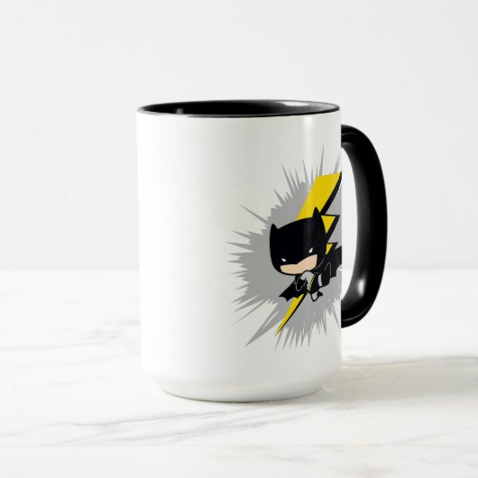 Chibi Batman Lightning Kick Mok (Voorkant rechts)