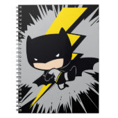 Chibi Batman Lightning Kick Notitieboek (Voorkant)