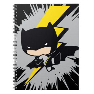 Chibi Batman Lightning Kick Notitieboek