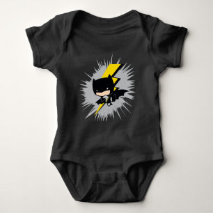 Chibi Batman Lightning Kick Romper
