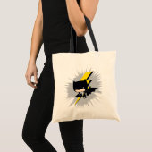 Chibi Batman Lightning Kick Tote Bag (Voorkant (product))
