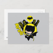 Chibi Batman Scaling the City Briefkaart (Voorkant / Achterkant)