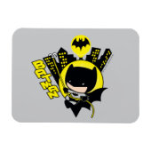 Chibi Batman Scaling the City Magneet (Horizontaal)
