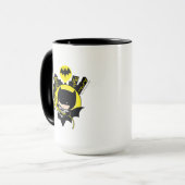 Chibi Batman Scaling the City Mok (Voorkant links)