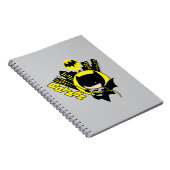 Chibi Batman Scaling the City Notitieboek (Rechterzijde)