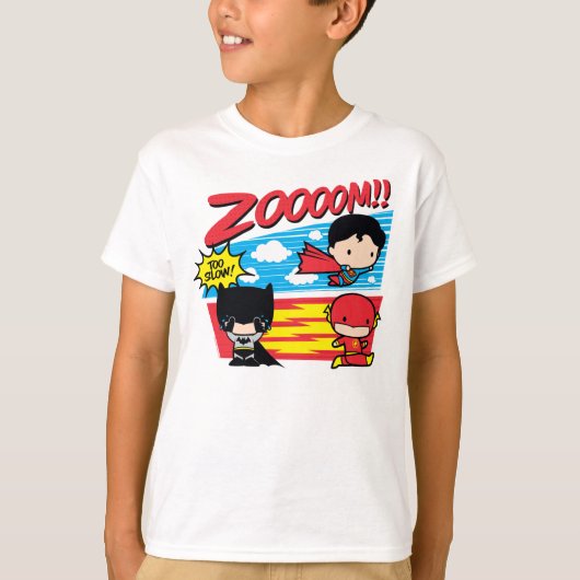 Chibi Batman te traag! T-shirt (Voorkant)