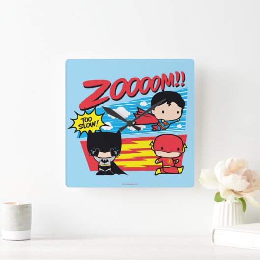 Chibi Batman te traag! Vierkante Klok (Huis)