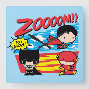 Chibi Batman te traag! Vierkante Klok