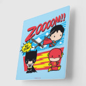 Chibi Batman te traag! Vierkante Klok (Hoek)