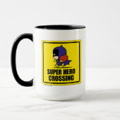 Chibi Batoman Super Hero Crossing Sign Mok (Links)