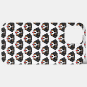 Chibi Bernese patern - tekenfilmhondstijl Case-Mate iPhone Case (Achterkant (horizontaal))
