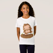 Chibi Bigfoot T-shirt (Voorkant volledig)